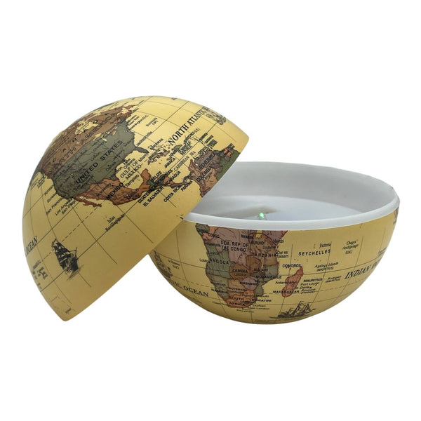 Esfera Mapa Mundi Pequeña Giratoria II