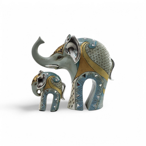 Adorno ELEFANTE MATERNAL AZUL