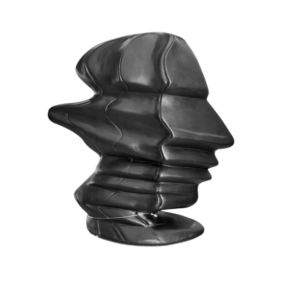 Adorno Busto MODER FACE BLACK
