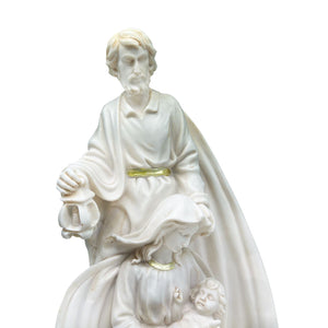 Escultura Jesus, Maria y José