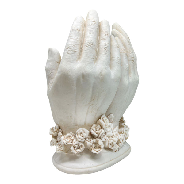 Escultura ultima Cena Sobre manos de Jesús