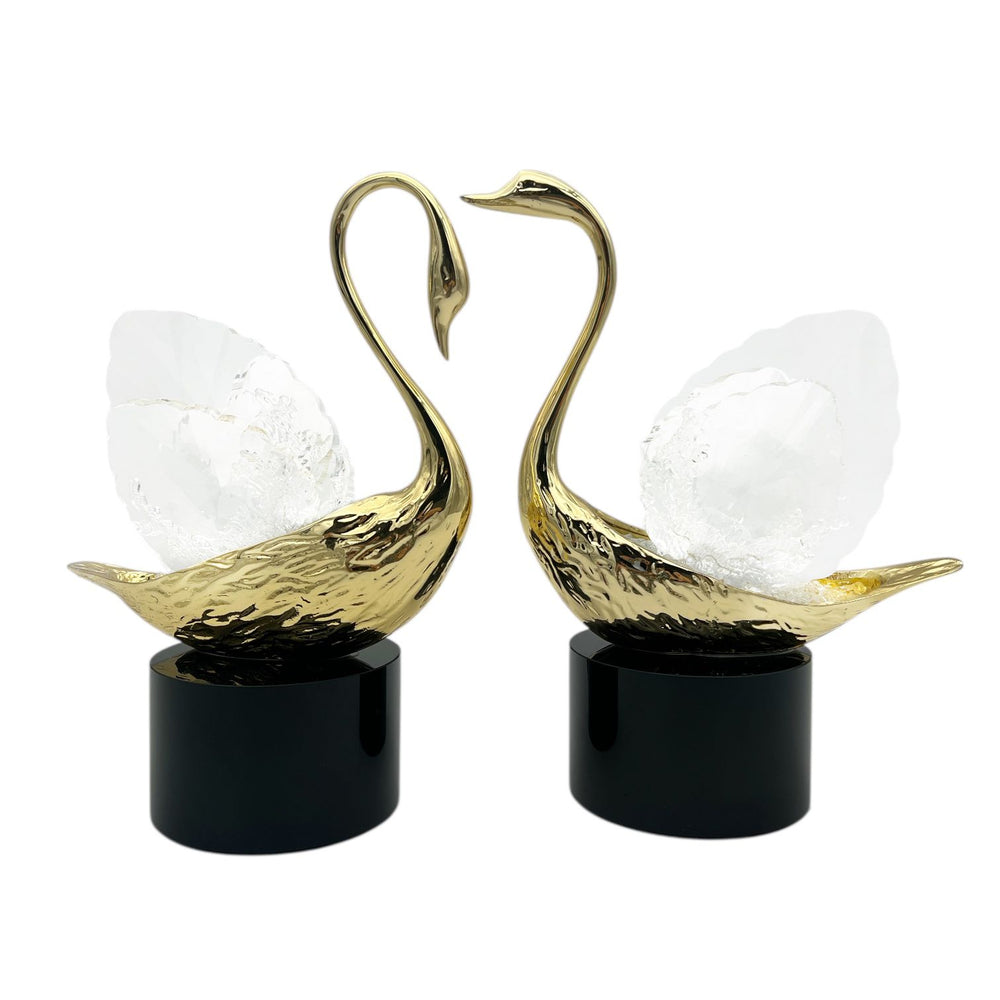 Adorno CISNE GOLD PAREJA II