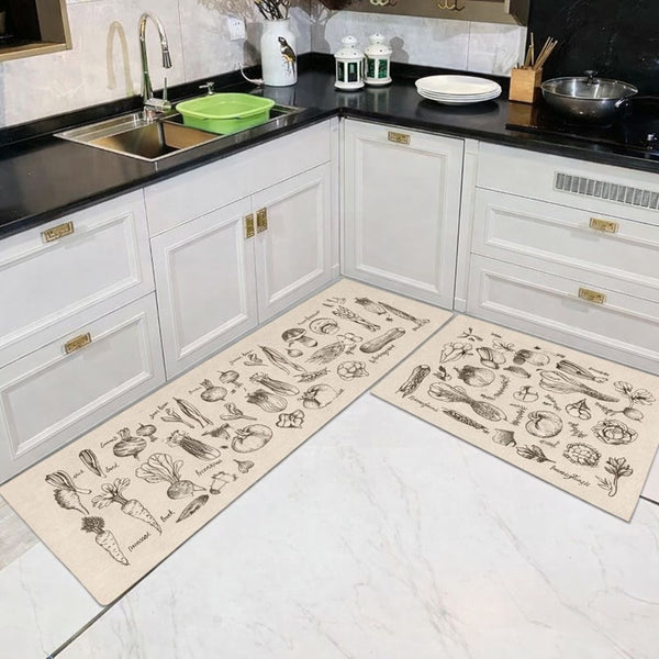 ALFOMBRA DE COCINA VERDURAS