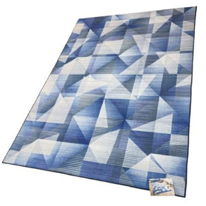 Alfombra TRIANGULOS AZULES