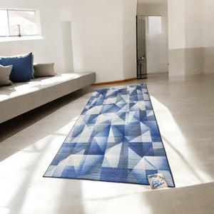 Alfombra TRIANGULOS AZULES