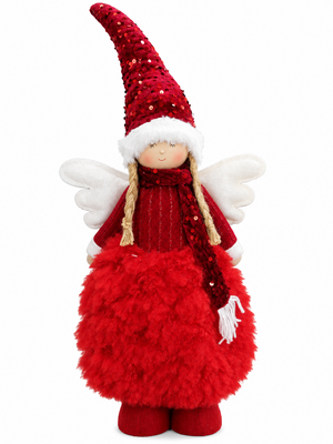 Niña Navideña Noel Roja Mediana