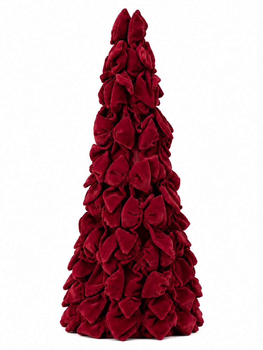 Árbol Aterciopelado de Lazos Borgoña