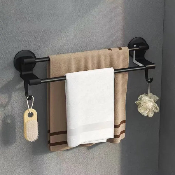 Colgador TOALLAS NEGRO