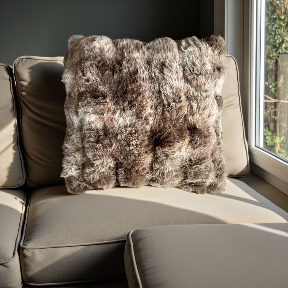 Cojín Pulso Marrón