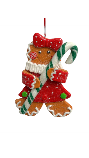 Colgante Navideño NIÑA DE JENGIBRE