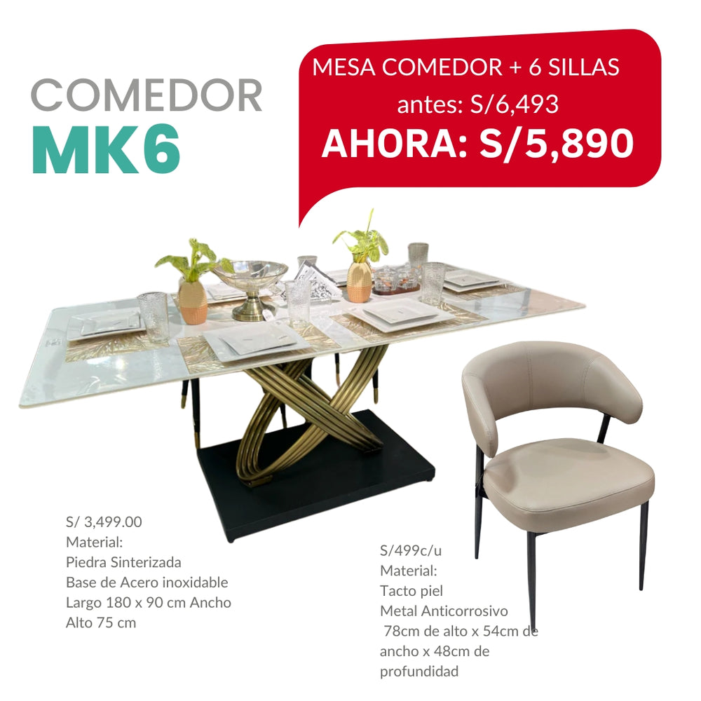 MESA DE COMEDOR MK6