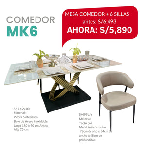 MESA DE COMEDOR MK6