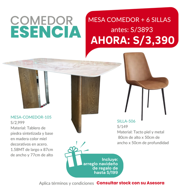Mesa de Comedor ESENCIA