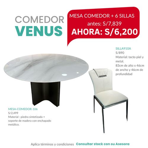 Mesa de Comedor VENUS