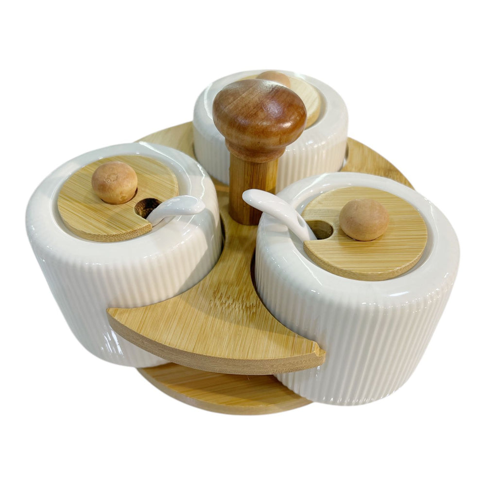 CONDIMENTEERO CON BASE GIRATORIA