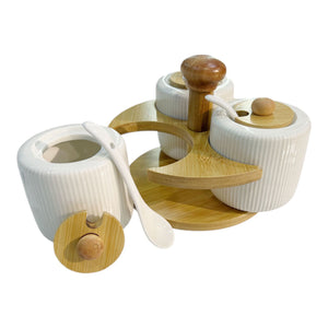 CONDIMENTEERO CON BASE GIRATORIA