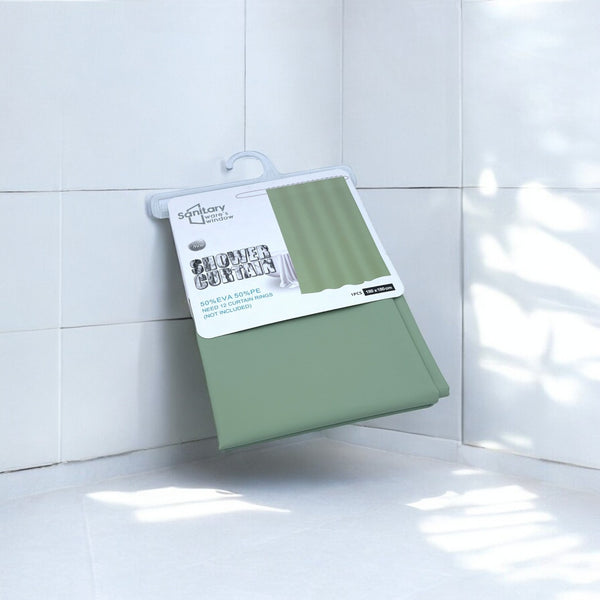Cortina De Baño VERDE