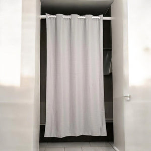 Cortina Tela Curtain Plomo