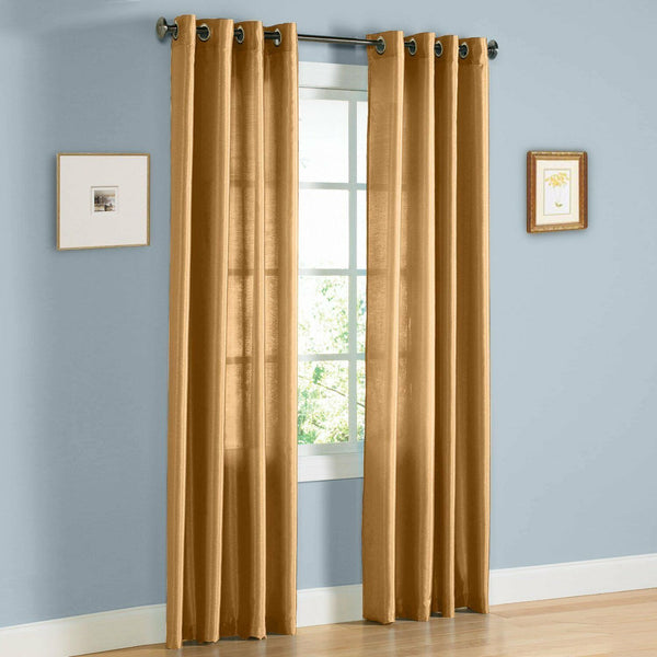 Cortina Tela Curtain Amarillo