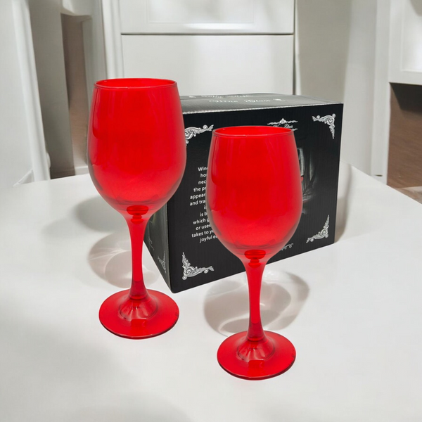 COPAS DE VINO ROJO