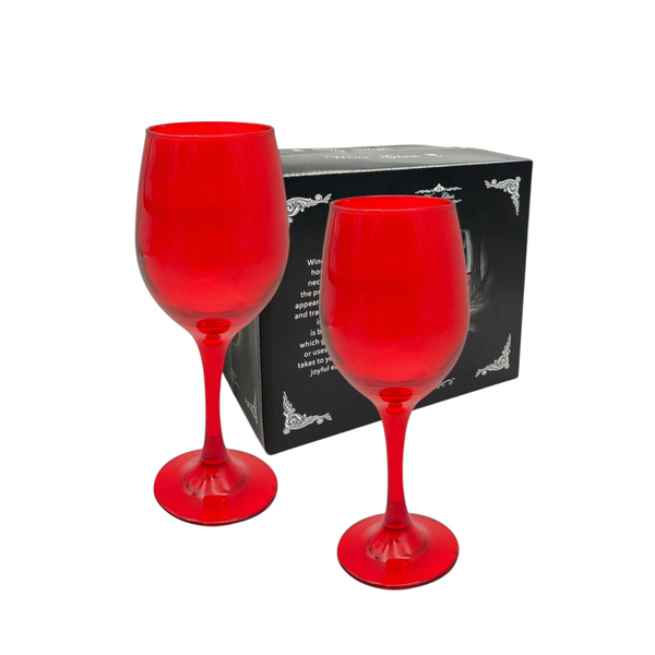 COPAS DE VINO ROJO
