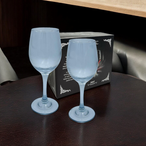 COPAS DE VINO AZUL