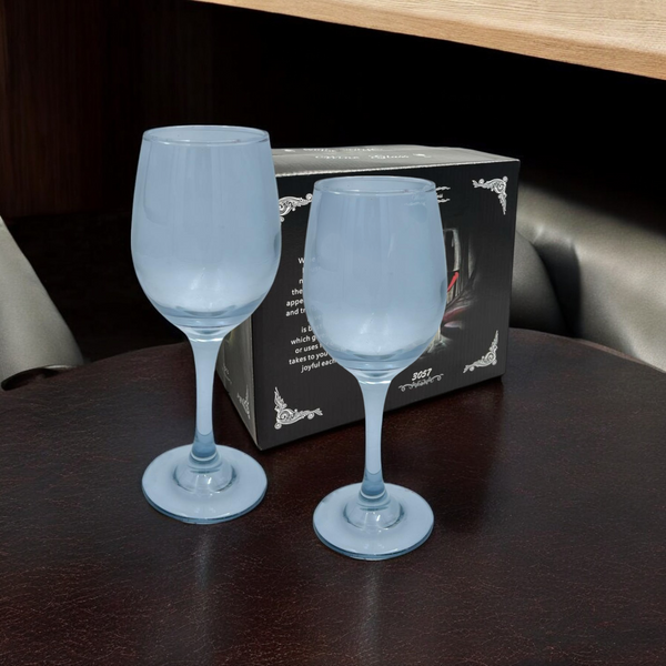 COPAS DE VINO AZUL