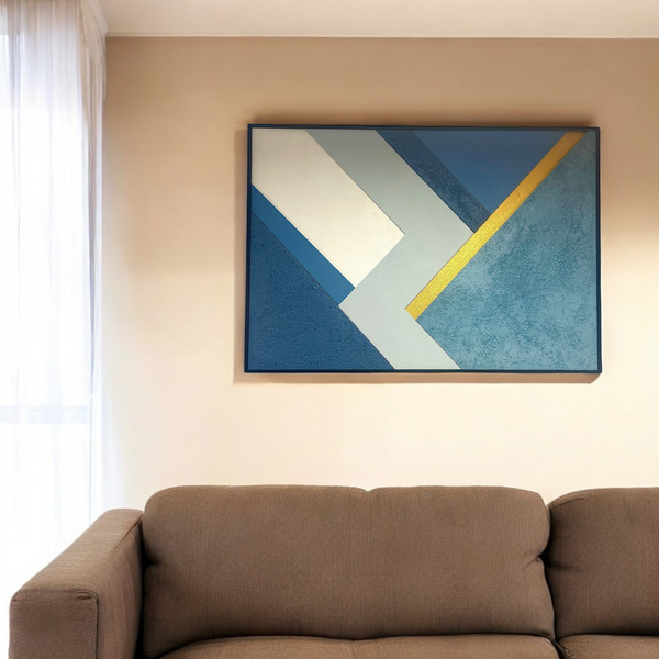 Cuadro LINE BLUE