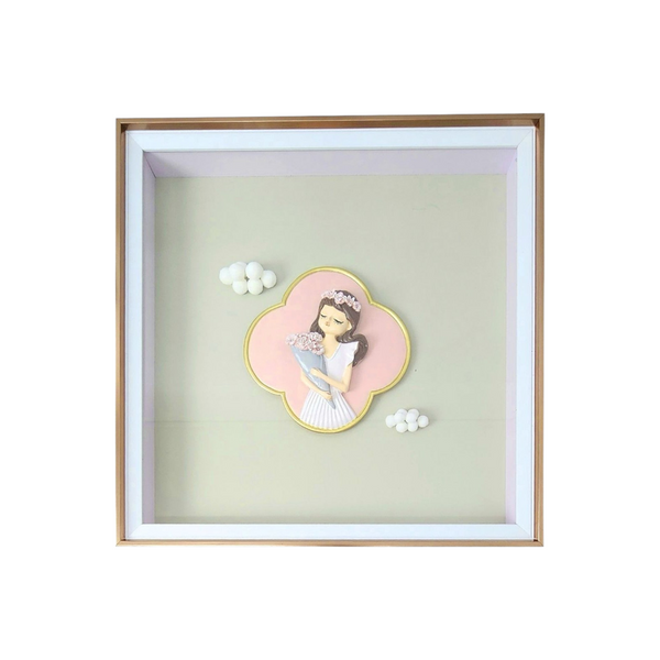 Cuadro NIÑA BOUQUETTE