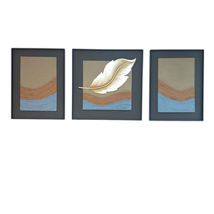 Cuadros RELIEVE HOJAS