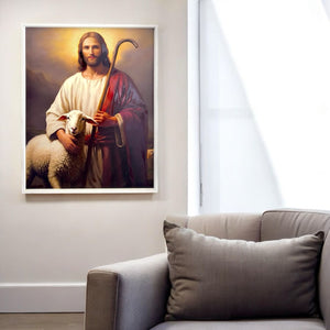 Cuadro BUEN PASTOR OVEJA