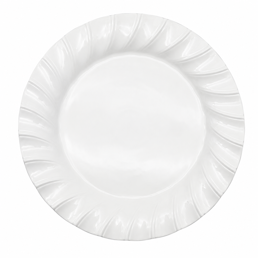 Plato Llano Grande Blanco PERLA