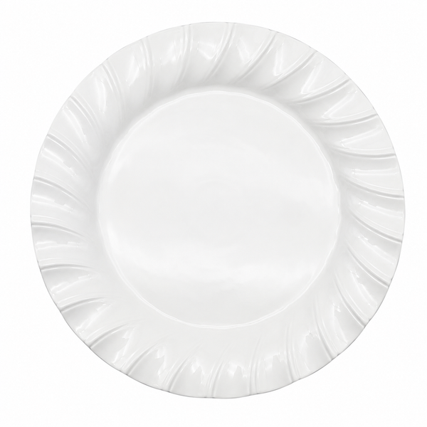 Plato Llano Grande Blanco PERLA
