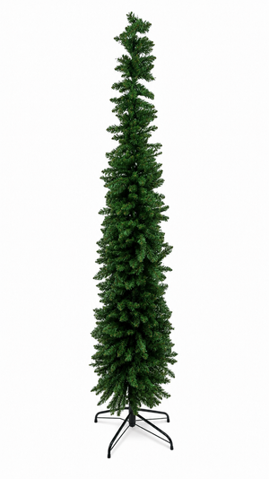 Árbol Pino Slim/Lapiz Tradicional Verde 2.10m
