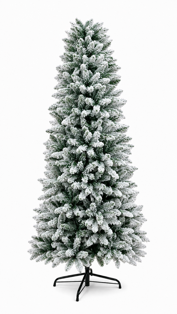 Árbol Pino Navideño Nevado Alaska 2.10m