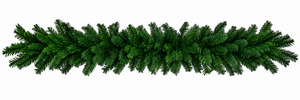 Guirnalda VERDE MIXTA 270cm.