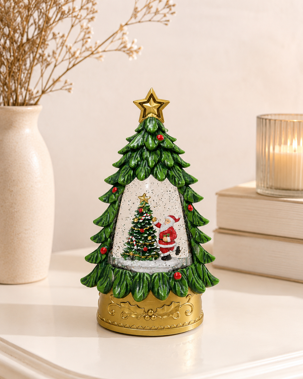 Adorno PINO NAVIDEÑO SANTA