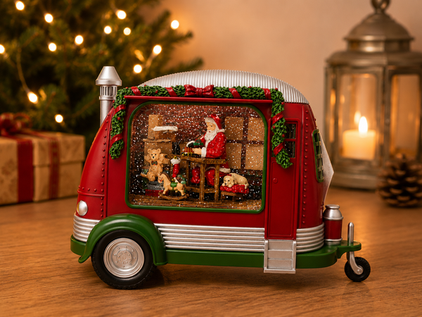 Adorno CASA RODANDE PAPÁ NOEL