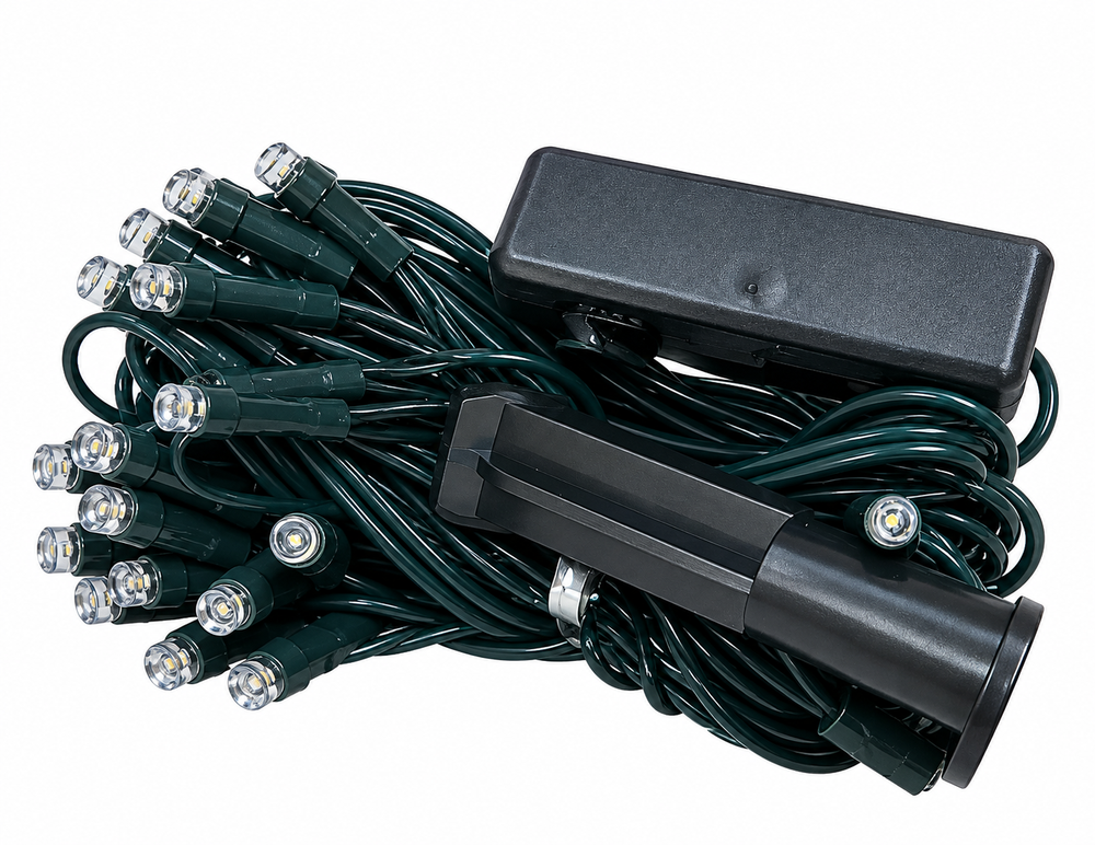 Luz Led Tradicional Solar - 10m - 100 Focos