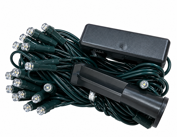 Luz Led Tradicional Solar - 10m - 100 Focos