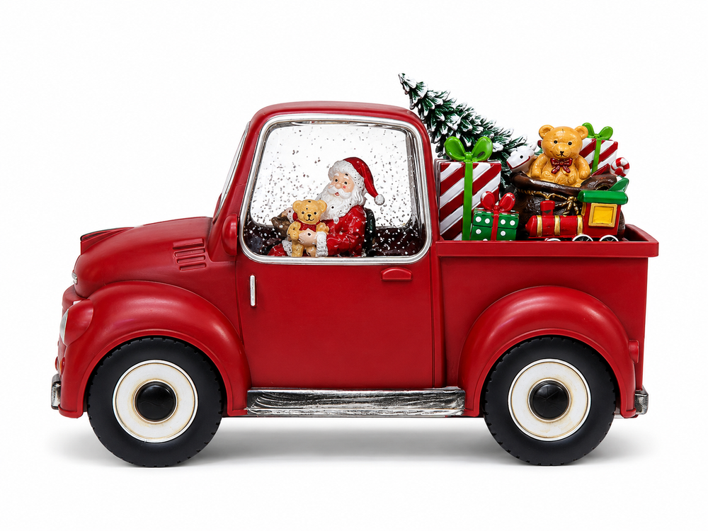 Adorno CAMIONETA DE PAPÁ NOEL
