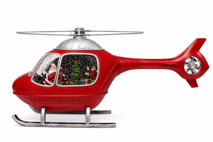 Adorno HELICÓPTERO NAVIDEÑO