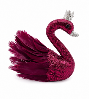 Cisne Plumas ROJO