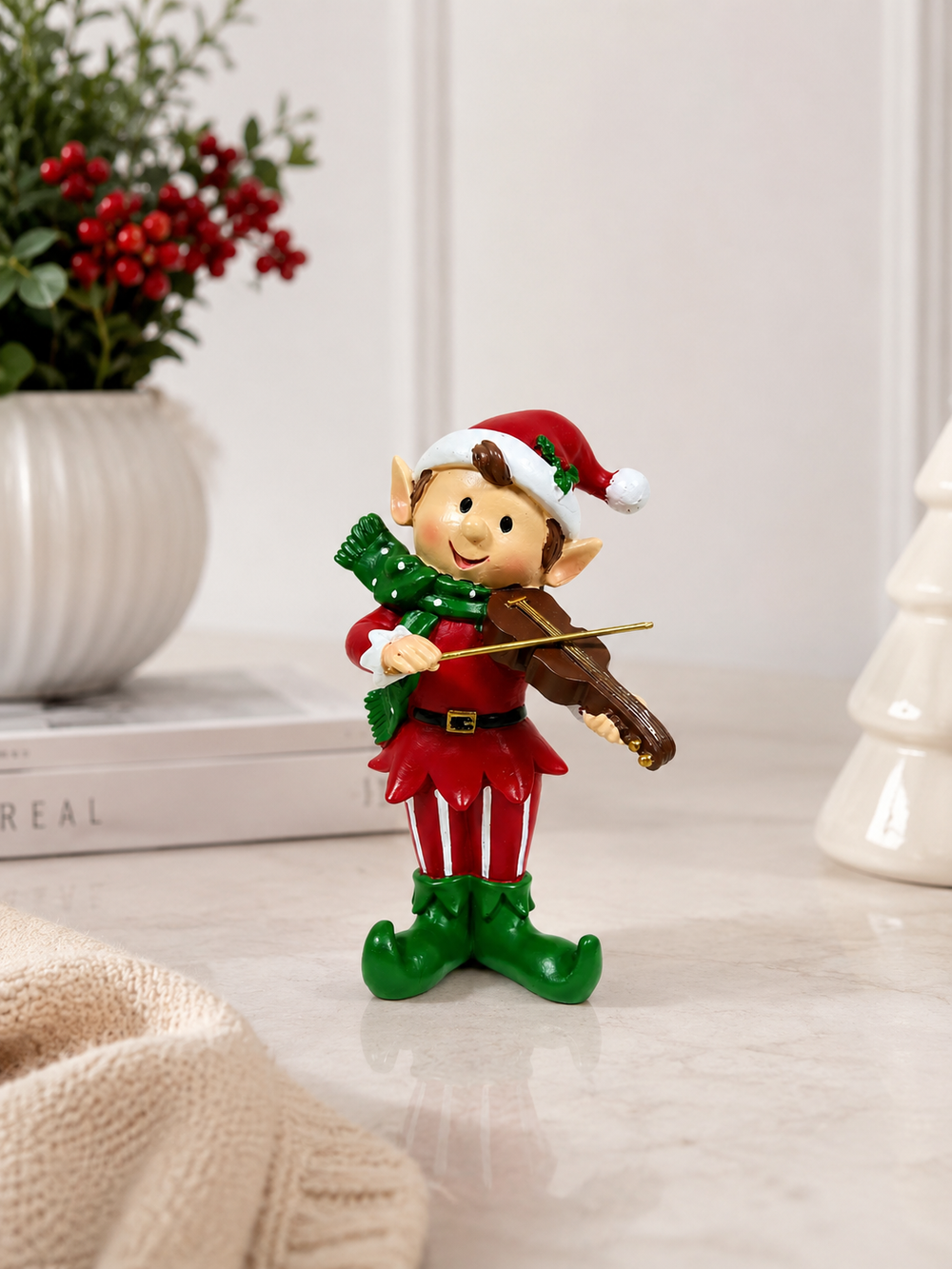 Duende Navideño Violinista
