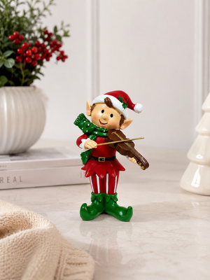 Duende Navideño Violinista