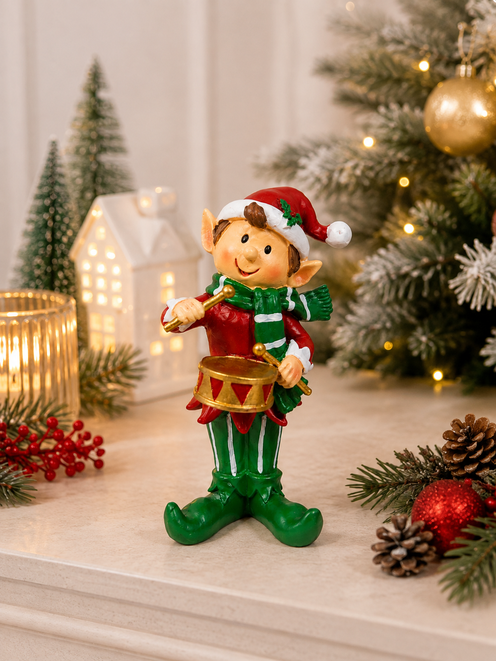 Duende Navideño Tamborilero
