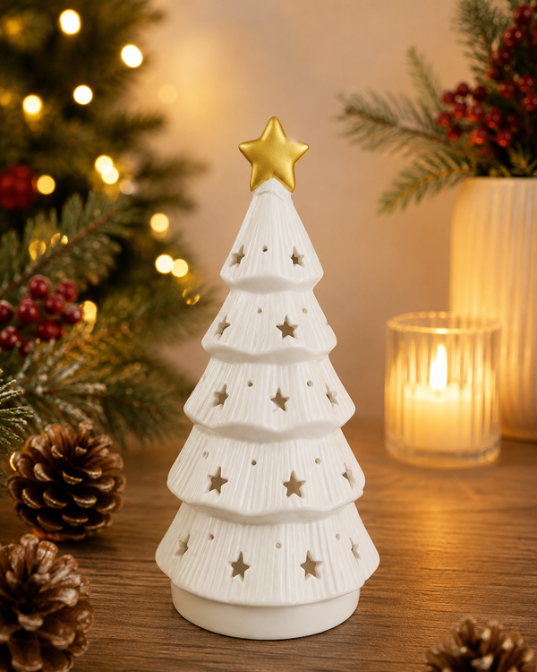 Árbol Navideño Blanco Grande