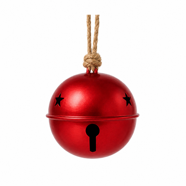 Cascabel Navideño Rojo