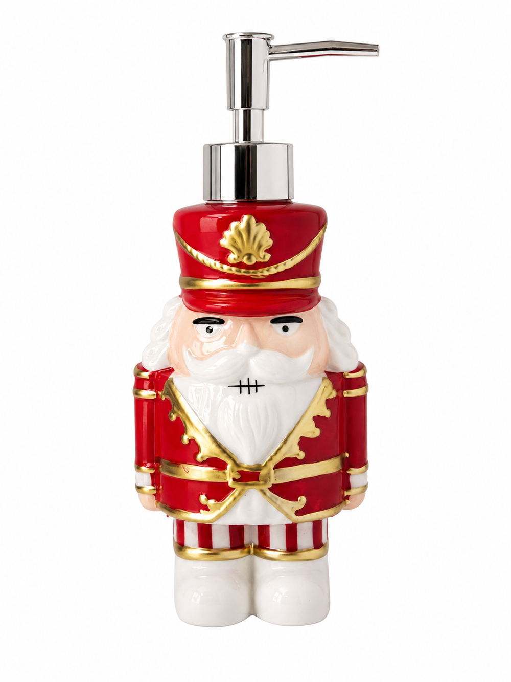 Dispensador de Jabón Cascanueces Rojo