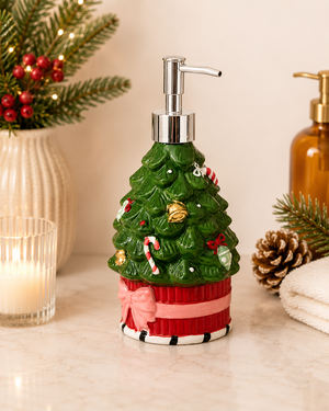 Dispensador de Jabón Pino Navideño